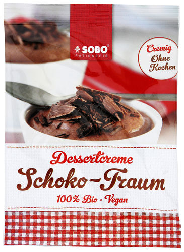 Bio-Dessertcreme Schoko-Traum, vegan