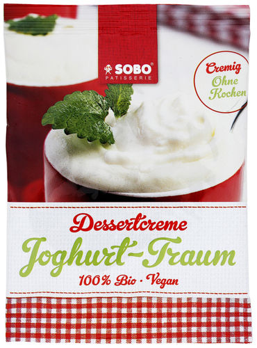 Bio-Dessertcreme Joghurt-Traum, vegan