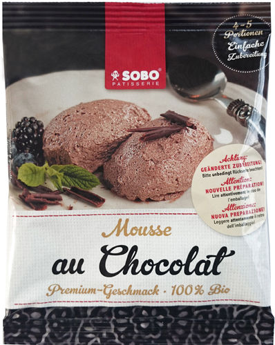 Bio-Mousse au Chocolat "Patisserie"